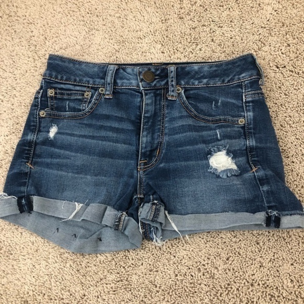 American Eagle jean shorts size 2